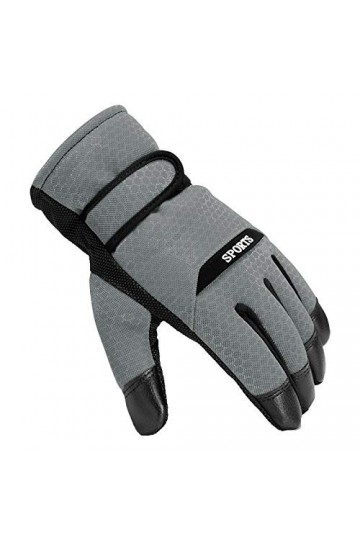 Gants pour femme résistants au gel pour le ski et lhiver et les gants chauds pour femme par temps froid, gris, taille unique