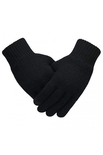 Boonie Gants Et Moufles Homme Gant ÉCran Tactile Gants ExtéRieur Gants De Sport Couleur Unie Doux TricotéS Chauds Gants, pour