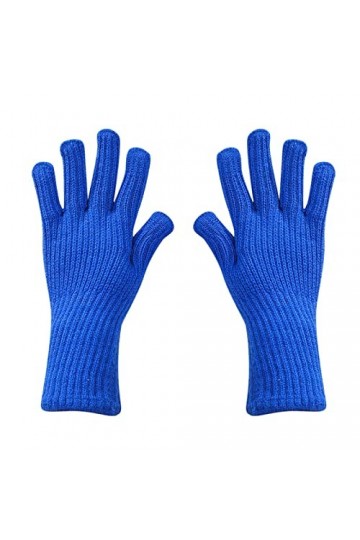 YANFJHV Mode Écran tactile SMS Gants dextérieur Hommes Femmes Chaud Tricot Hiver Mitaines Gants Solide Golves Étudiants Exté