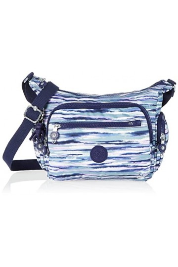 Kipling Gabbie S, Sacs à bandoulière Femme, Brush Stripes, Taille Unique