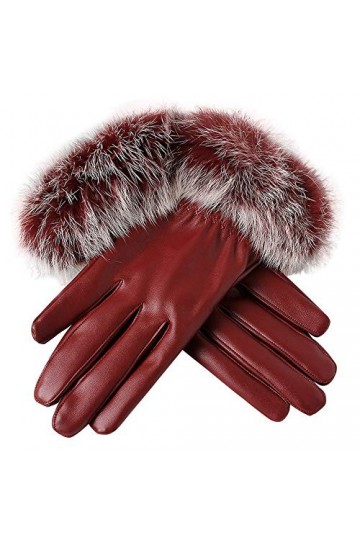 TIFIY - Gant - Uni - Femme - Rouge - Taille unique