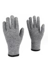 Gefomuofe Gants tactiles pour femme - Moufles dhiver en tricot uni à motifs - Gants chauds en daim - Gants dhiver thermique
