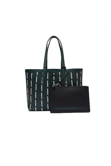 Lacoste-WOMEN SHOPPING BAG-NF4472AS, SINOPLE FARINE NOIR, Taille unique