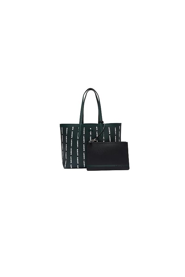 Lacoste-WOMEN SHOPPING BAG-NF4472AS, SINOPLE FARINE NOIR, Taille unique