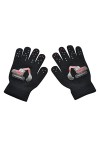 STKOOBQ Phone Creative Kids Ceinture mobile en tricot sérigraphié Gants de voiture Gants moufles pour femme par temps froid c