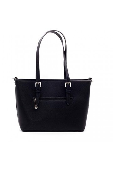 Flora& Co Sac à main pour femme 9179 - Sac à main élégant pour le bureau - Noir - Noir , Taille unique