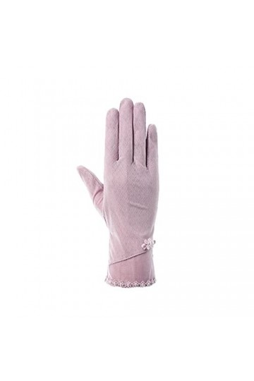 IQYU Costume de mariée pour femme - Sexy - Noir à pois - Dentelle - Respirante - Gants et moufles pour homme, e, taille uniqu