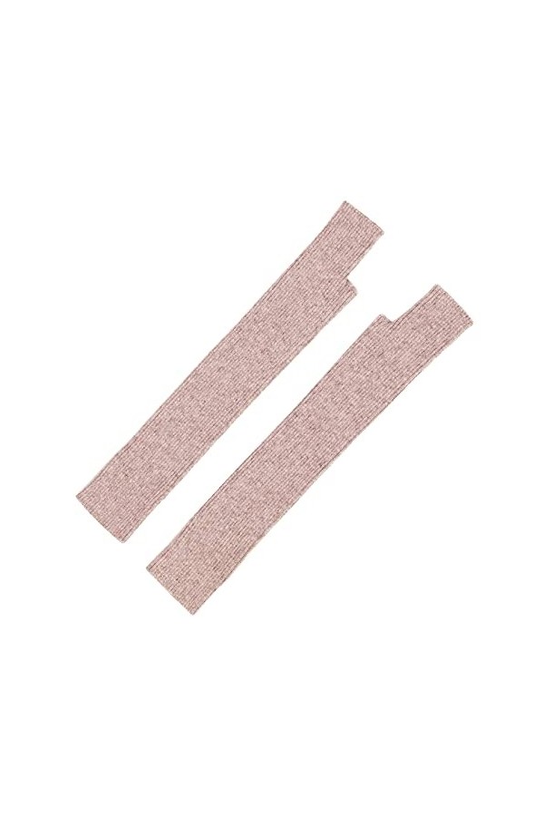 moufles Homme en Laine de Mouton Trou mitaine Plus Chaud pour Les Femmes Cachemire Poignet Gants tricotés Longs avec Pouce Ma