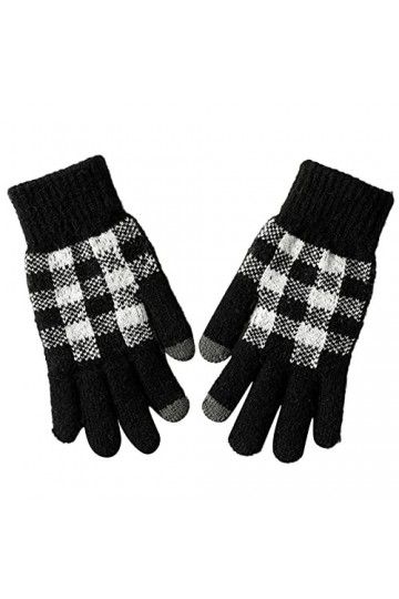 Mitaine Femme Hiver Chaud, Gants Mitaine Dhiver Epais Tricoté Arm Mitaine Gants Chauff pour Femme Gants Demi-doigt Chauds Co