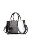 NICOLE&DORIS Sac à Main Femme Sac Bandoulière Femme Dépaule Sac Cabas Sac Messenger Sac PU Cuir avec Bandoulière Ajustable G