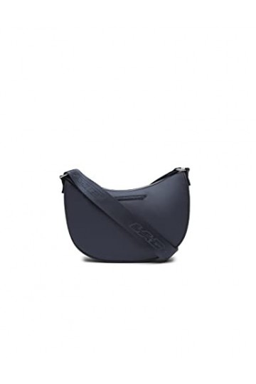 Lacoste-WOMEN SHOULDER BAG-NF4176SG, BLEU NUIT BLANC, Taille unique