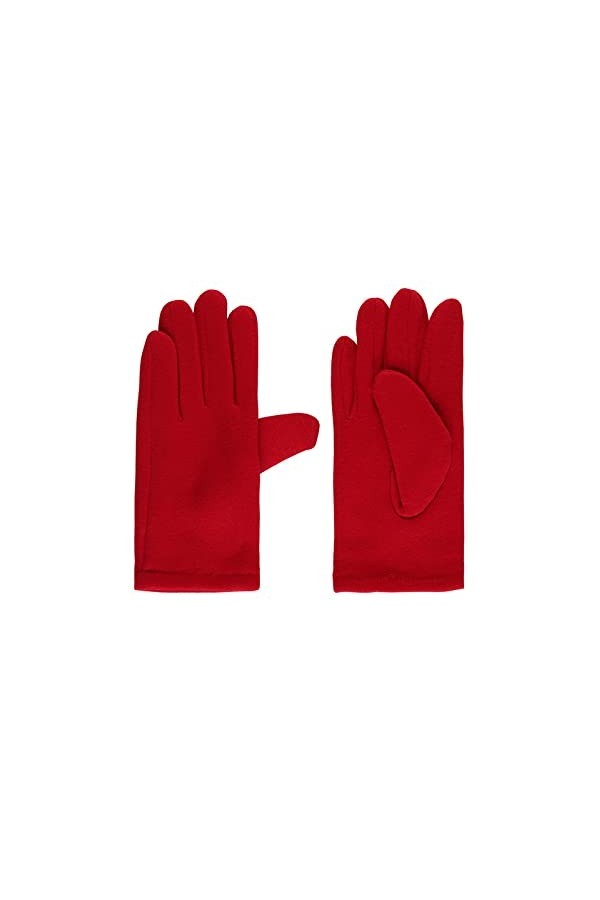 Mec Shopping Gants pour femme, rouge, Taille unique