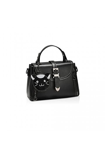 NICOLE & DORIS Sac à Bandoulière Sacs à Main Portés épaule Petit Sacoche Femme avec Bandoulière Amovible Sac Dépaule en PU C