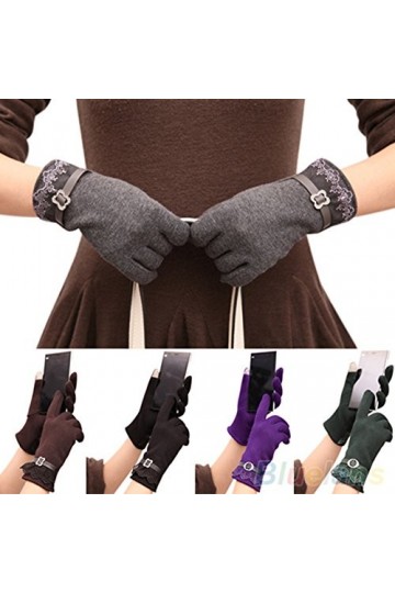 Bluelans Womens Winter écran tactile Gants Réunir toutes Texting Gants Moufles pour iPhone, iPad, Smartphones - -