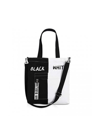 NICOLE & DORIS Femmes Sac à main Sacs à bandoulière Casual Sacs portés épaule, Toile Sac de Courses sacs décole pour filles 