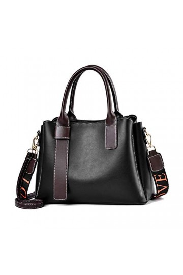 NICOLE & DORIS Sac Bandoulière Femme Sac à Main de Décontracté Cabas Sac Dépaule Tendance Sac Fourre-Tout Dame Sac de Cours 