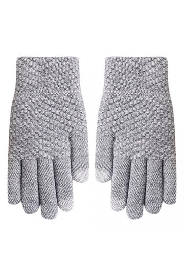 Gants dhiver pour écran tactile pour femme Gants chauds pour écran tactile Gants dhiver pour femmes Moufles en coton coupe-
