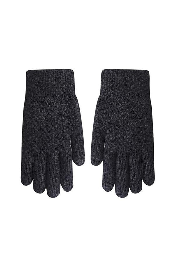 Gants dhiver pour écran tactile pour femme Gants chauds pour écran tactile Gants dhiver pour femmes Moufles en coton coupe-