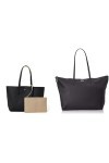 Lacoste Sac Cabas Réversible Anna Femme Noir Krema Sac Tote Concept Femme Noir