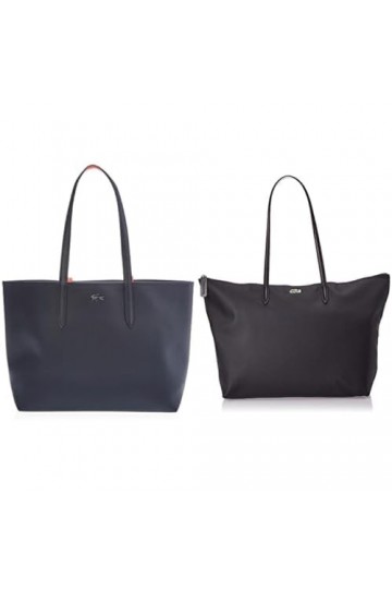 Lacoste Sac Cabas Réversible Anna Femme Marine 166 Rouge 240 Sac Tote Concept Femme Noir