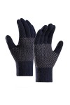 Gants dhiver pour tout-petits hommes et femmes pour rester au chaud au toucher Gants tricotés Poignets élastiques Gants doux