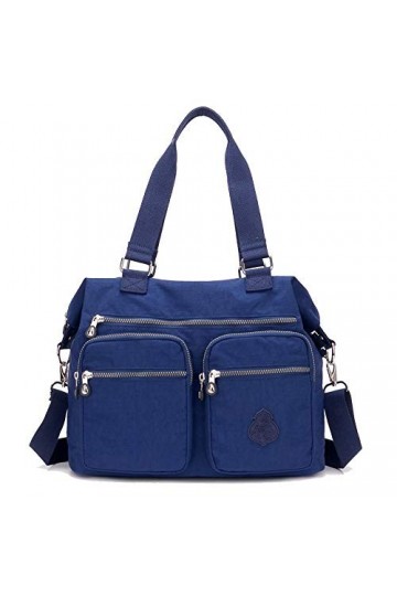 Coolives Casual Sac à main portés épaule pour Femme Sac Tote avec Bandoulière Nleu marin