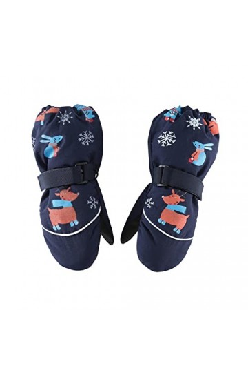 Moufles pour femme par temps froid chauffées pour lhiver et les enfants en plein air chauds pour tout-petits garçons gants d