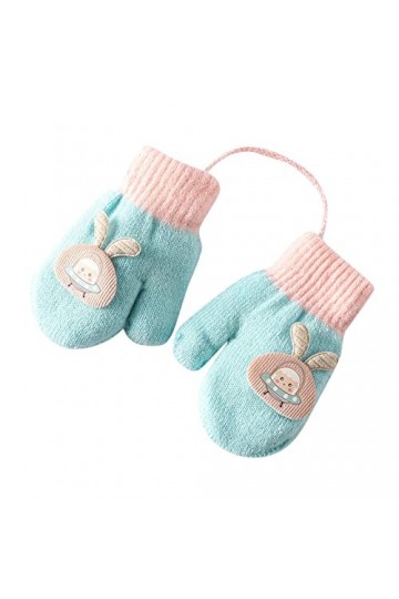 ZHIYU Pour bébé Gants dhiver Moufles Gants pour gants de ski Garçons Neige chaude Kintted Neige Gants de compression Femmes 