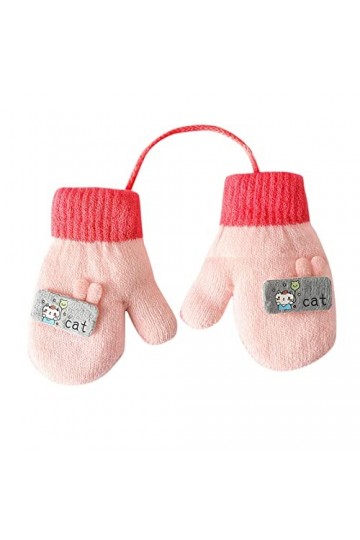 ZHIYU Gants de Neige Infant Chaud pour Bébé Moufles pour Garçon Gants de Neige Kintted Hiver Gants Ski Gants Gants Femme Cost