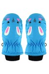 ZHIYU Moufles dhiver imperméables pour bébé tout-petit garçon Moufles de ski Pour gants Neige Moufles Gants Gants et mitaine