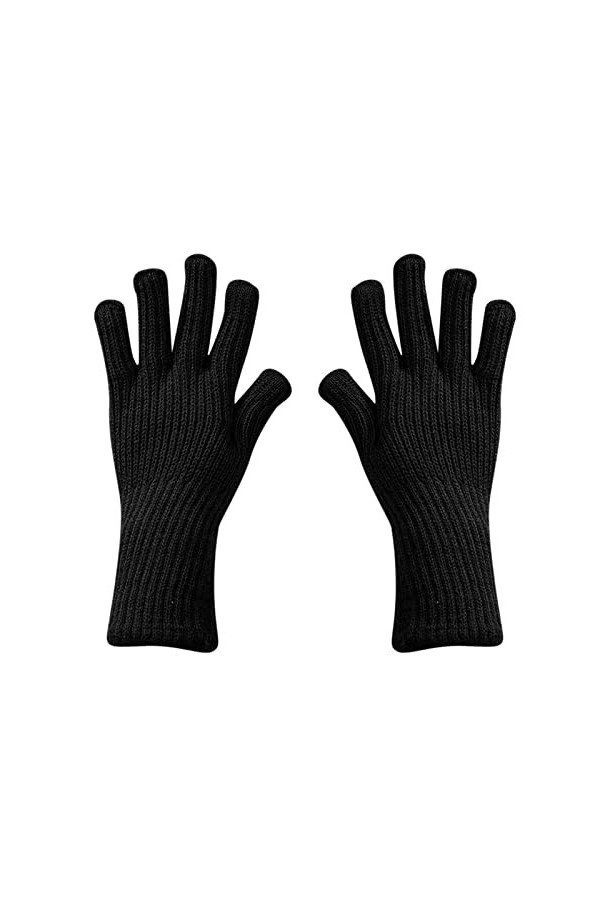 Costume Femme Paon Mode Écran Tactile SMS Gants Extérieur Hommes Femmes Chaud Tricot Hiver Mitaines Gants Solide Golves Étudi