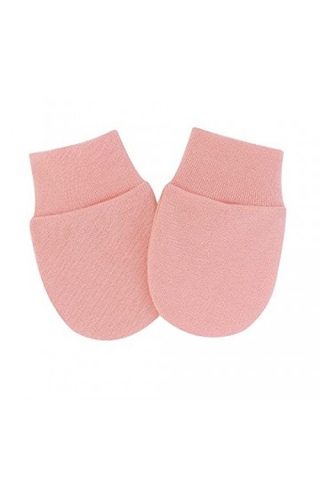 QWUVEDS Pour 06 Bébé Enfant Pas de Rayures Moufles Gants Garçon Gants Bébé Unisexe Moufles Mois Coton Gants pour nourrisson G