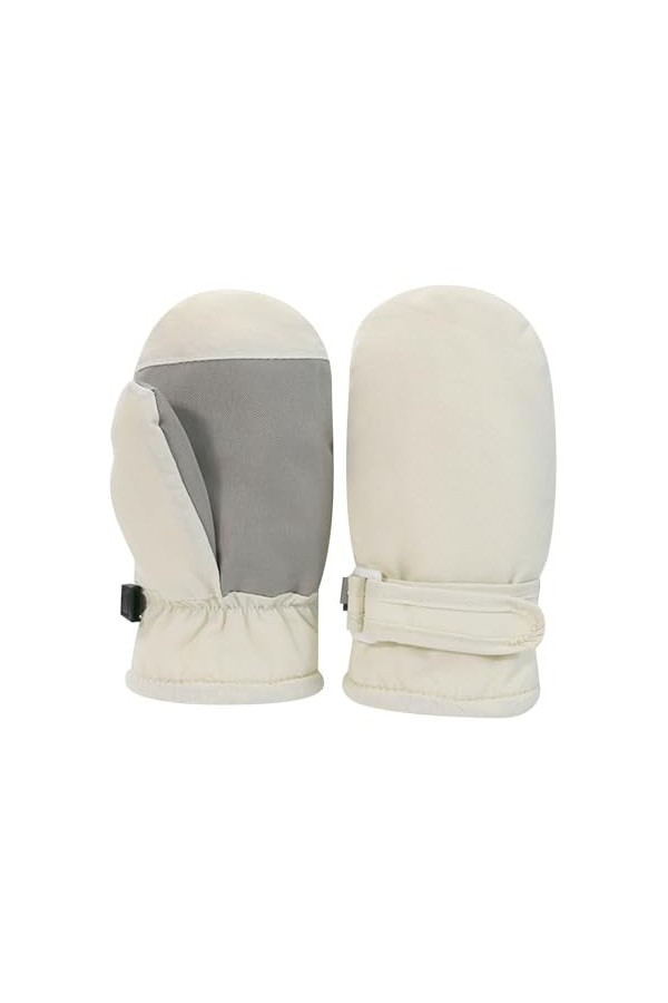 YCBMINGCAN Enfants Tout-petits nourrissons Garçons Filles Couleur Unie Confort Moufles Gants dhiver Gants de Ski Enfants 2 a