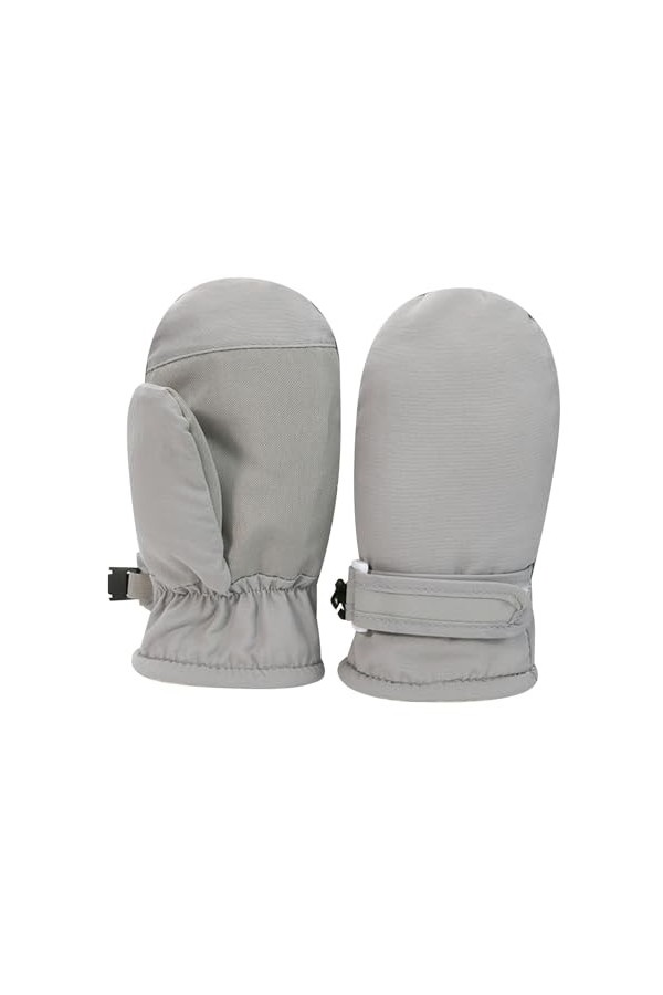 YCBMINGCAN Enfants Tout-petits nourrissons Garçons Filles Couleur Unie Confort Moufles Gants dhiver Gants de Ski Enfants 2 a