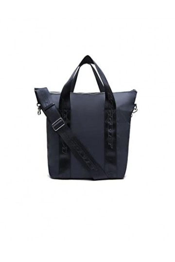 Lacoste-WOMEN SHOPPING BAG-NF4234SG, BLEU NUIT BLANC, Taille unique