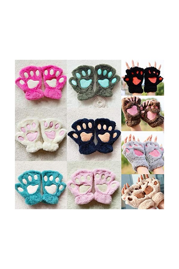 Yunso - Gant - Femme M - Rose - Medium