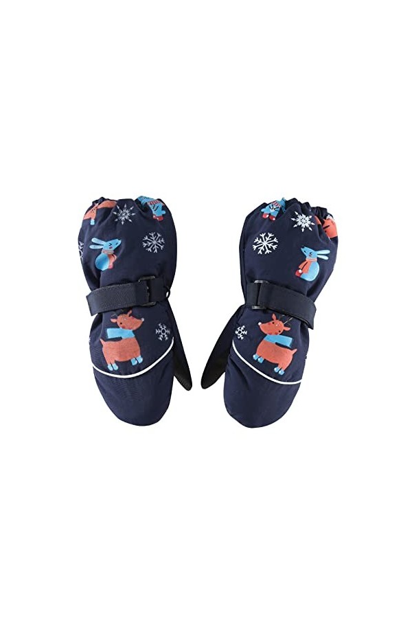 Moufles de ski épaisses et chaudes pour enfants - Pour filles et bébés