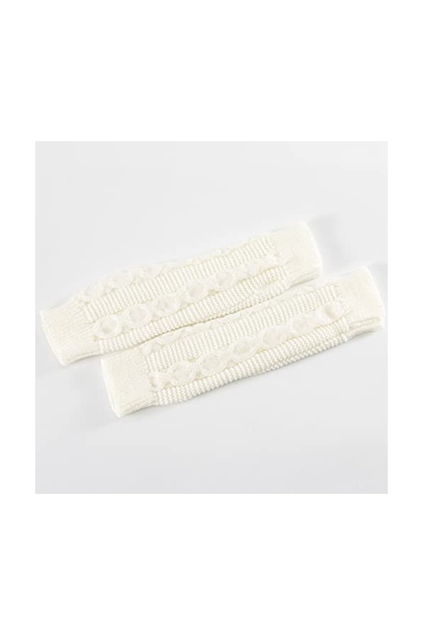 Gants longs chauffe-bras moufles extensibles mitaines longueur manches gants tricot gants chauds femmes chauffe-pouls hiver