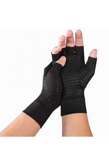 Moufles pour femme par temps froid, pour lentraînement, le sport, la rééducation, larthrite, lintérieur, gants de pression