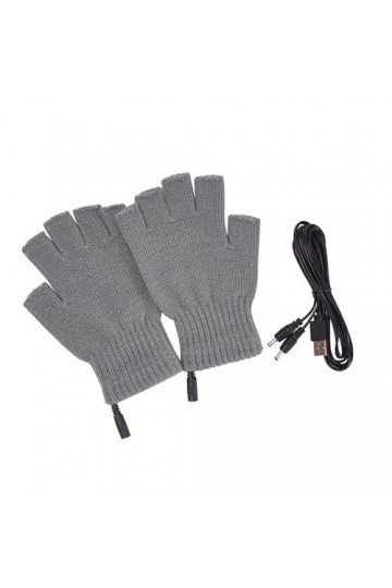 Gants dhiver en maille jacquard tricotée pour femme - Velours épais - Automne et hiver - Motif chaud gants adultes - Moufl