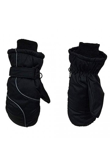 Gants de Ski pour Enfants, Enfants Enfants Hiver Neige Chaud Moufles Garçon Filles Ski Snowboard Moufles Coupe-Vent, Gants de