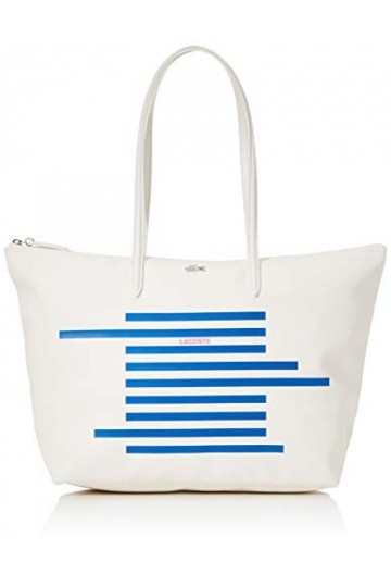 Lacoste NF3260, Shopping Bag Femme, Stripes Mariniere, Taille Unique