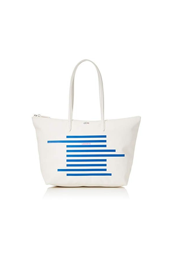 Lacoste NF3260, Shopping Bag Femme, Stripes Mariniere, Taille Unique