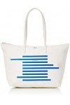 Lacoste NF3260, Shopping Bag Femme, Stripes Mariniere, Taille Unique