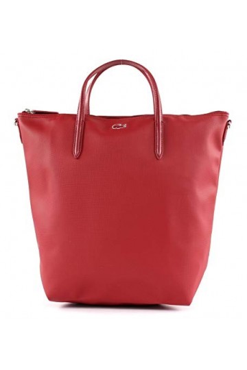 Lacoste - Sac cabas Toile PVC Femme - NF1891PO rouge BIKING RED One Size 00 