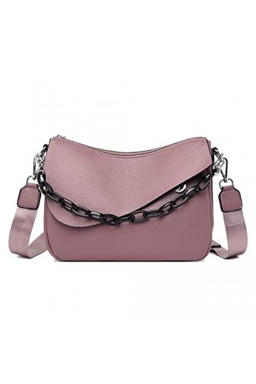 Coolives Sac bandoulière pour Femme en Cuir PU Petit Sac a Main Porte Epaule Sacoche Mode Sac à Main élégant Sac à épaule Sat