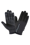 LIANGFANG Gants pour écran tactile pour femme - Automne et hiver - Gants en tricot - Gants de sport chauds et coupe-vent - Am