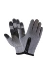 LIANGFANG Gants pour écran tactile pour femme - Automne et hiver - Gants en tricot - Gants de sport chauds et coupe-vent - Am