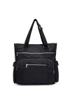 Coolives Casual Sac à main portés épaule pour Femme Noir