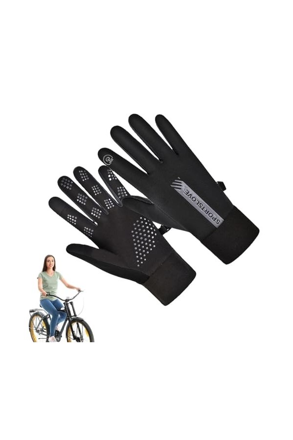 Yixue Gants tactiles pour Temps Froid | Mitaines Confortables pour Femmes avec Protection complète de la Paume - Fournitures 